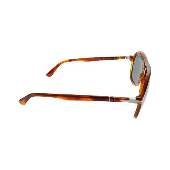 Persol Men's Pilot 59Mm Sunglasses, Brown - Picture 3 of 3